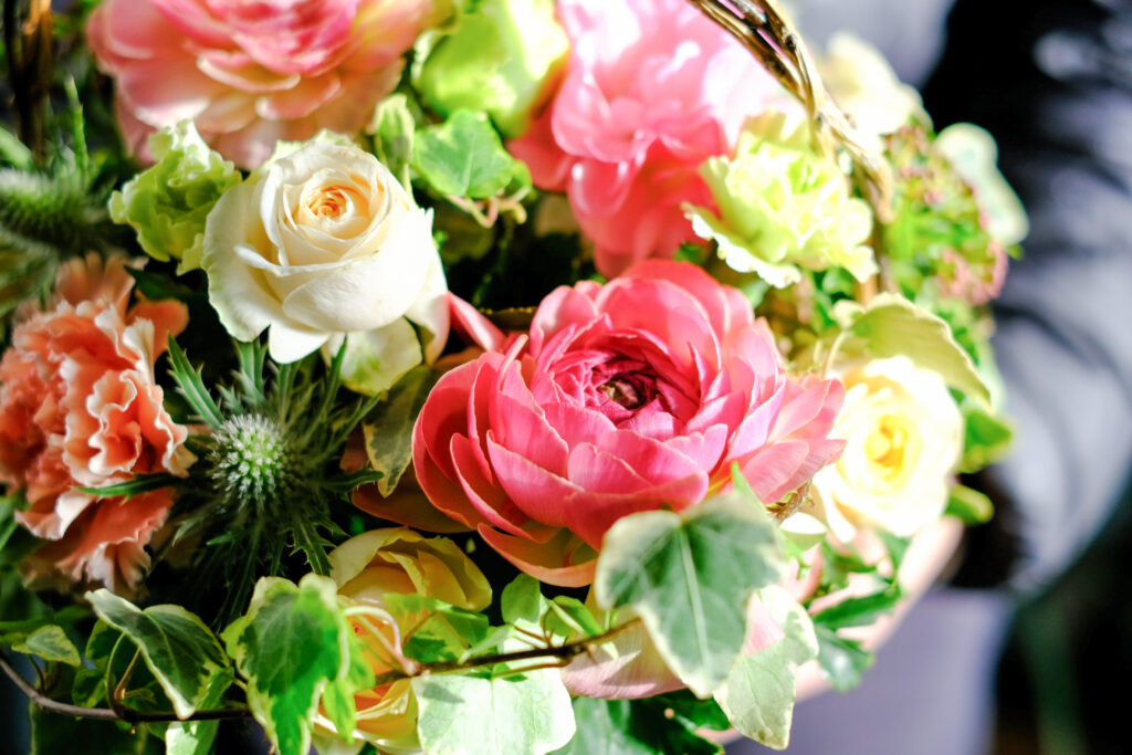 バレンタインフラワー